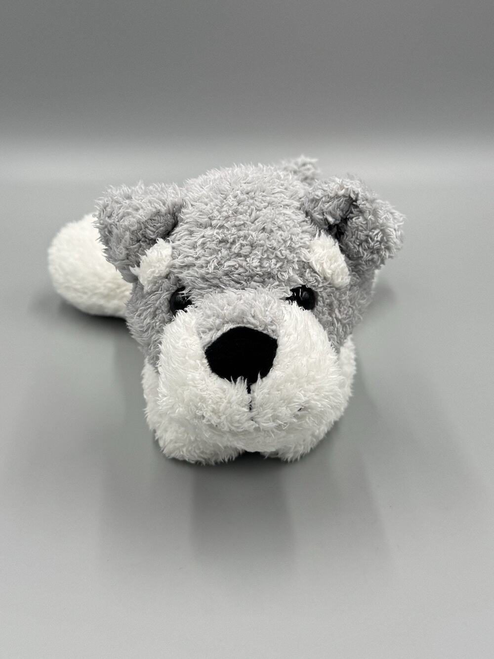 Spark Create Imagine Schnauzer Puppy Dog Plush 9” Terrier Gray White No Tag